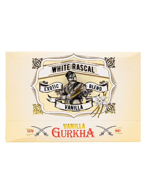 gurkha cafe tabac|Gurkha Cafe Tabac White Rascal Vanilla .
